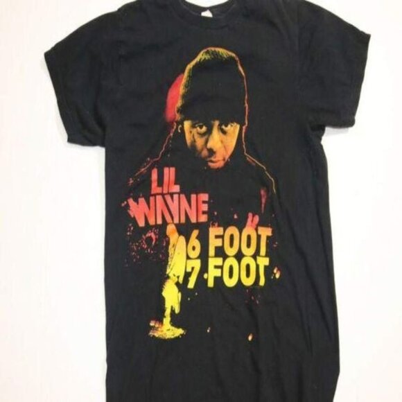 Retro Lil Wayne Rap T-Shirt - Picture 1 of 4